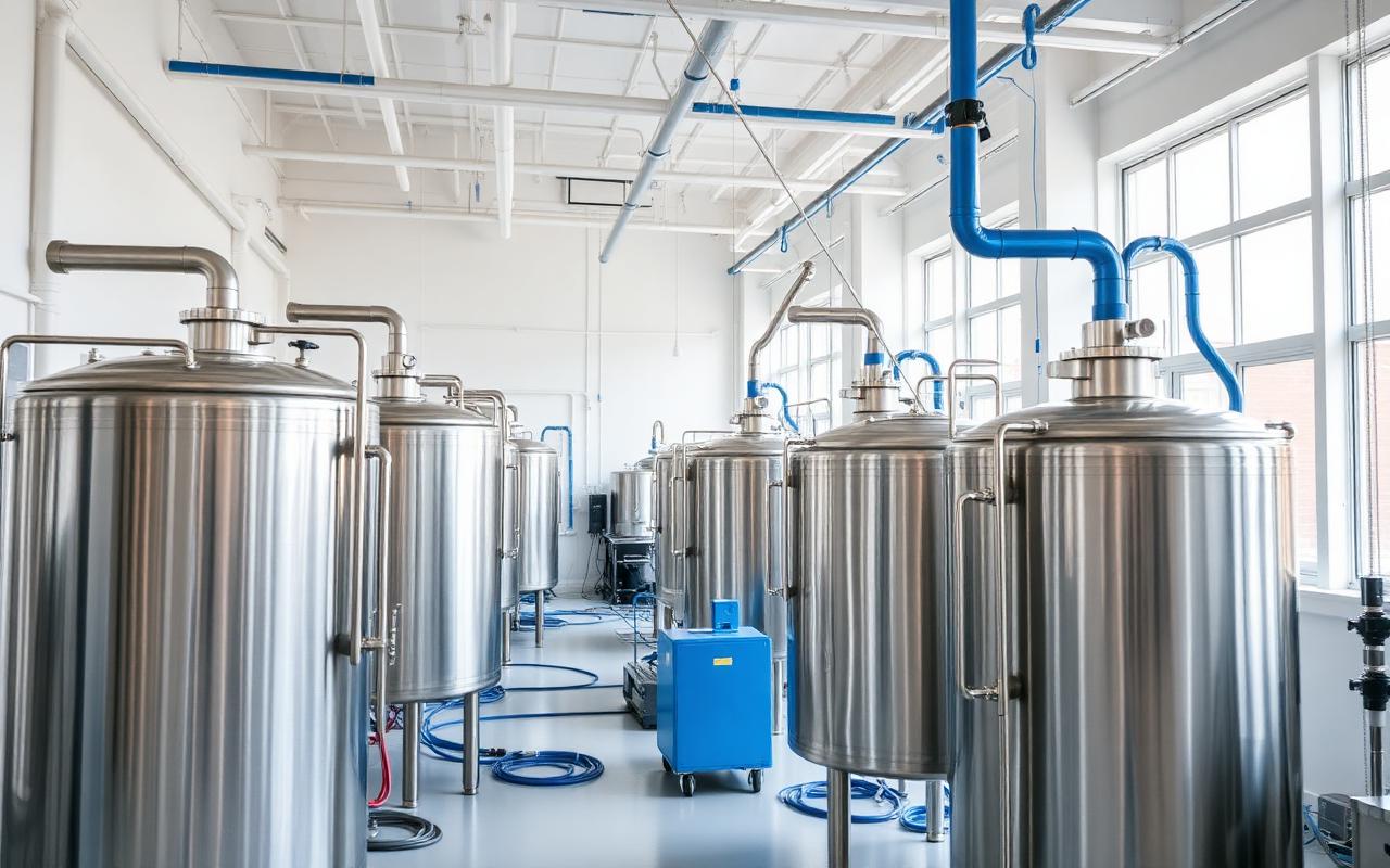 QBlue manufacturing facility